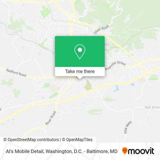 Al's Mobile Detail map