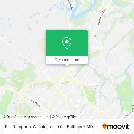Pier 1 Imports map
