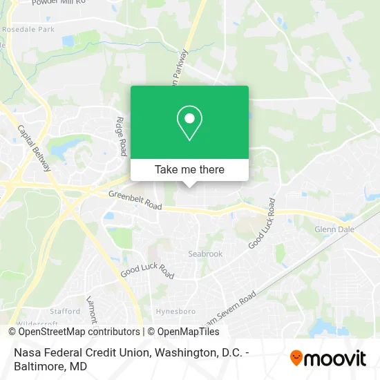 Nasa Federal Credit Union map