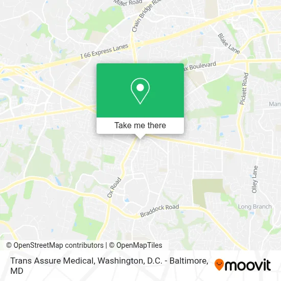 Trans Assure Medical map