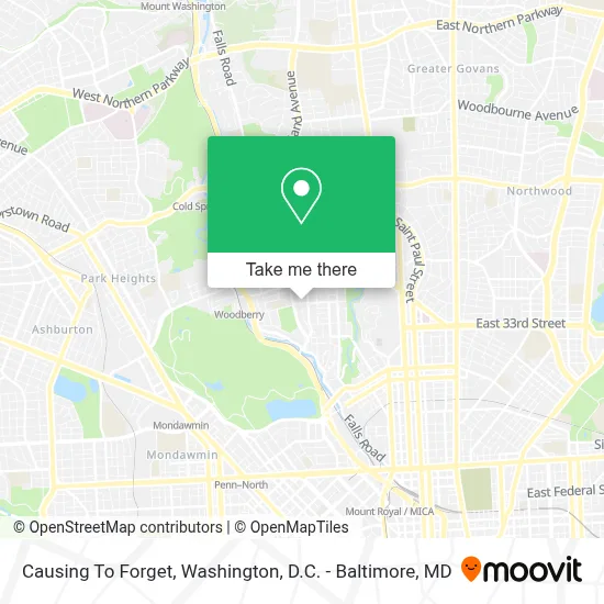 Causing To Forget map