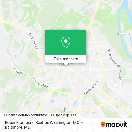 Robin Klombers, Realtor map