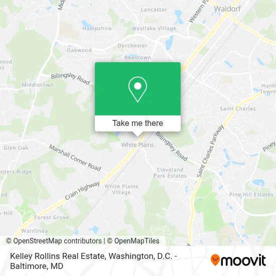 Kelley Rollins Real Estate map