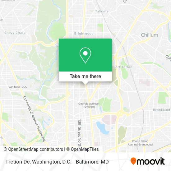 Fiction Dc map