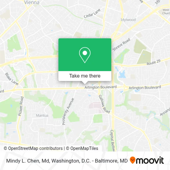Mindy L. Chen, Md map