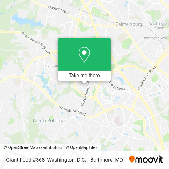 Giant Food #368 map