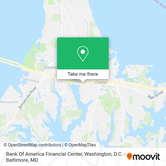 Bank Of America Financial Center map