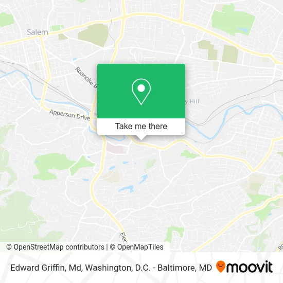 Edward Griffin, Md map