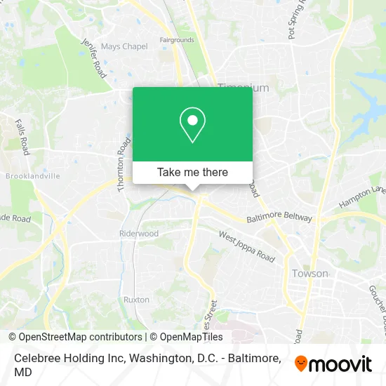 Celebree Holding Inc map