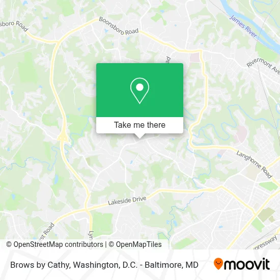 Brows by Cathy map