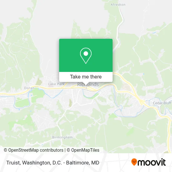 Truist map