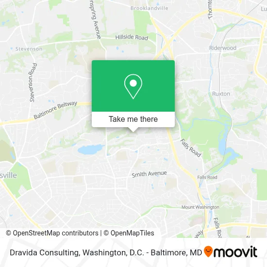 Dravida Consulting map