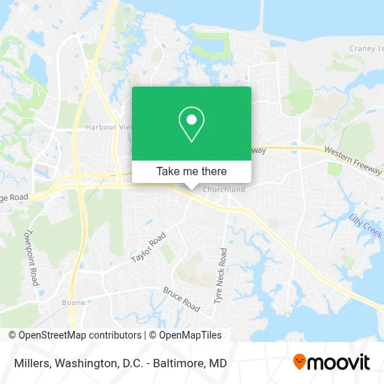 Millers map