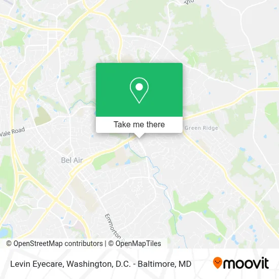 Levin Eyecare map