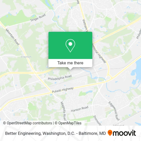 Better Engineering map