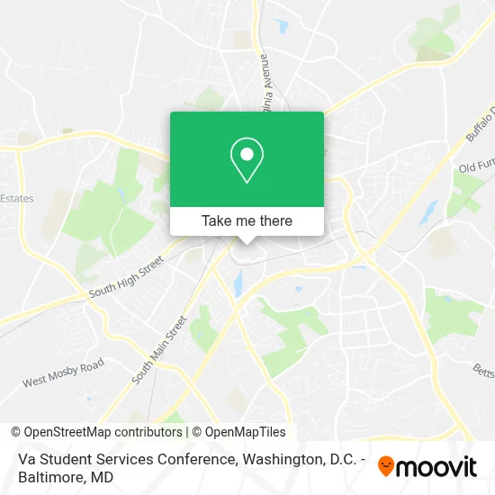 Va Student Services Conference map
