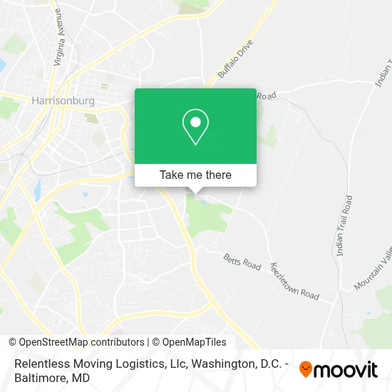 Relentless Moving Logistics, Llc map