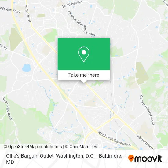 Ollie's Bargain Outlet map