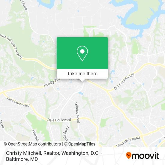 Christy Mitchell, Realtor map