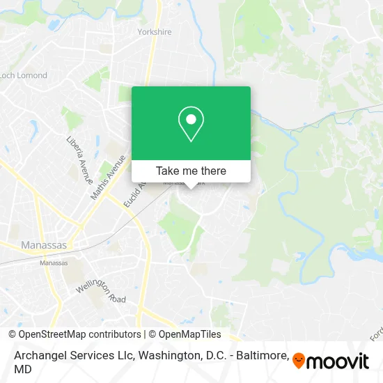 Archangel Services Llc map