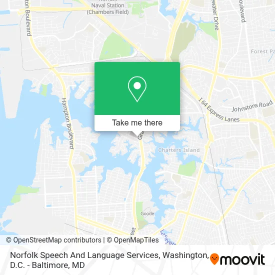 Norfolk Speech And Language Services map