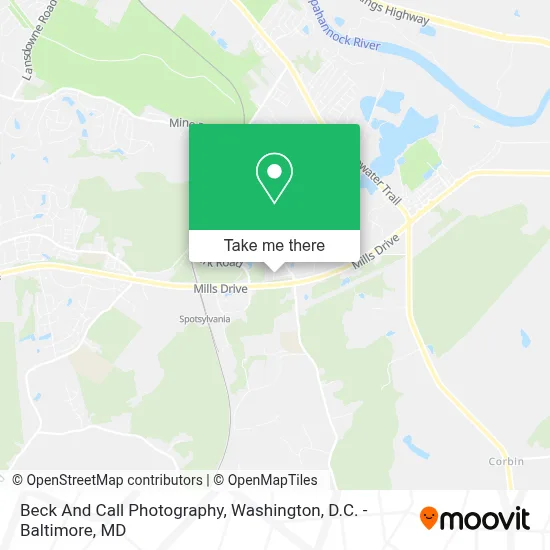 Beck And Call Photography map