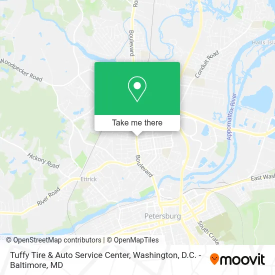 Tuffy Tire & Auto Service Center map