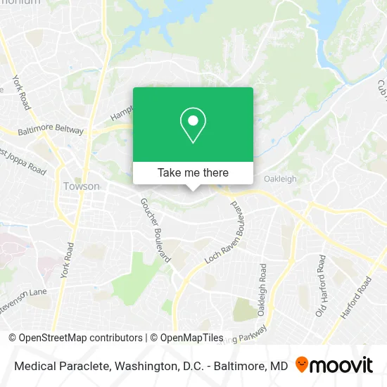 Medical Paraclete map
