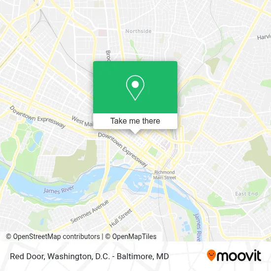 Red Door map
