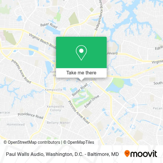 Paul Walls Audio map