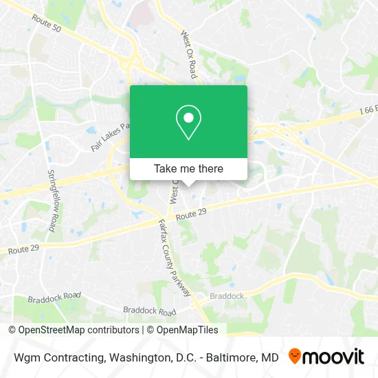 Wgm Contracting map