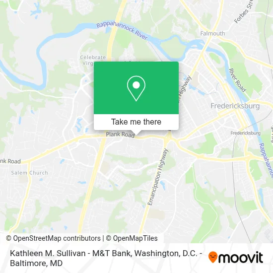 Kathleen M. Sullivan - M&T Bank map