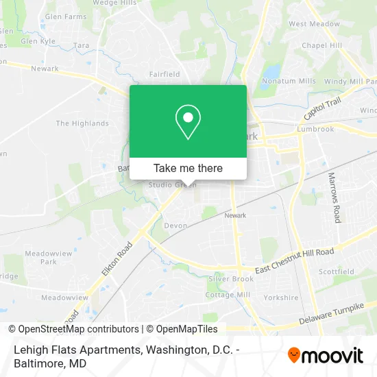 Lehigh Flats Apartments map