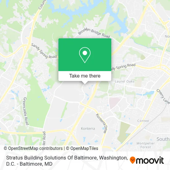 Stratus Building Solutions Of Baltimore map