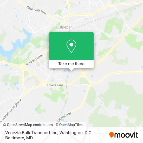 Venezia Bulk Transport Inc map