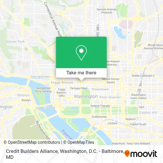 Credit Builders Alliance map