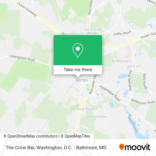 The Crow Bar map