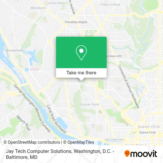 Jay Tech Computer Solutions map