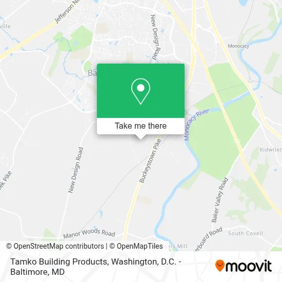 Tamko Building Products map