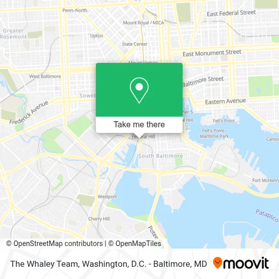 The Whaley Team map