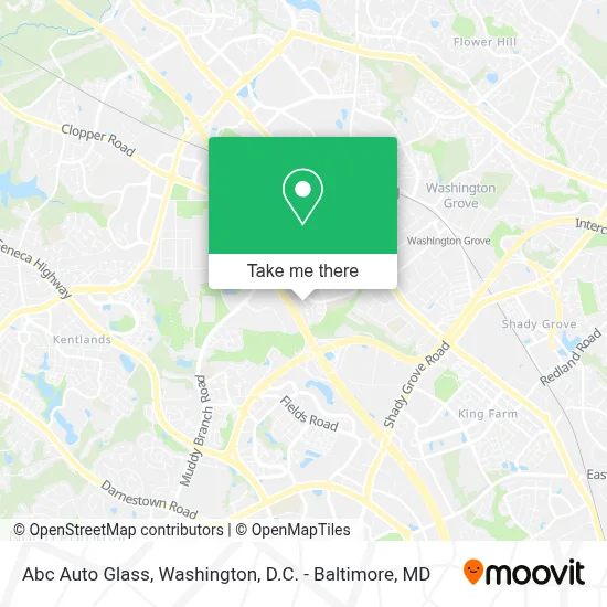 Abc Auto Glass map