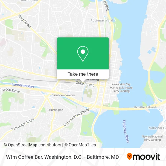 Wfm Coffee Bar map