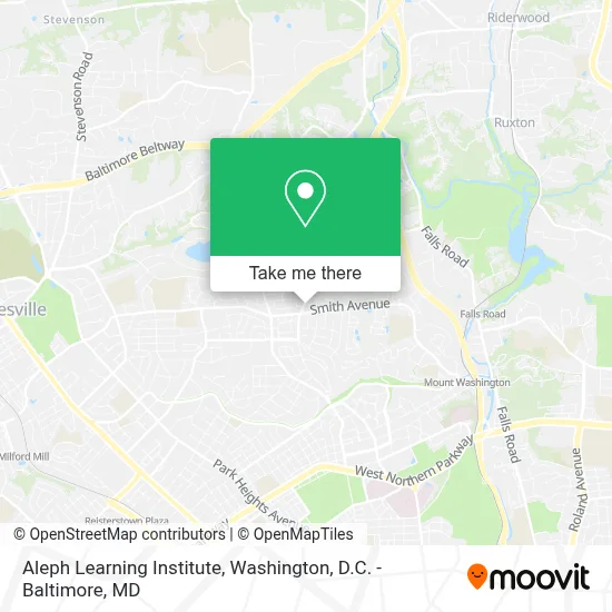 Aleph Learning Institute map