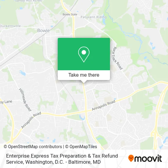 Enterprise Express Tax Preparation & Tax Refund Service map