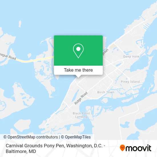 Carnival Grounds Pony Pen map