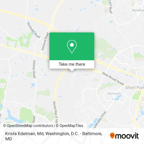 Krista Edelman, Md map