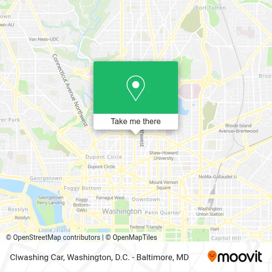 Clwashing Car map