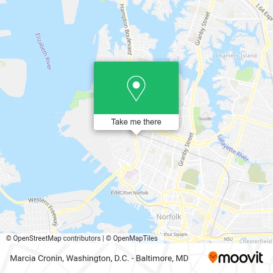 Marcia Cronin map