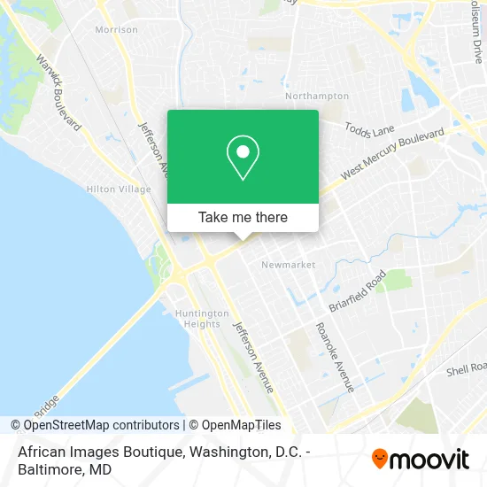 African Images Boutique map