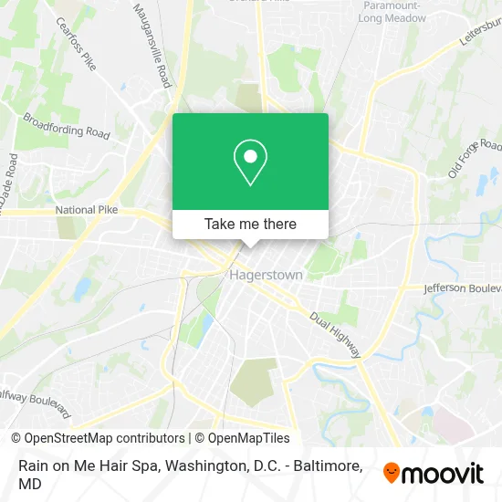 Rain on Me Hair Spa map
